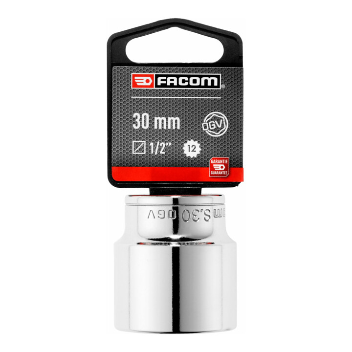 Facom Steeksleutel 1/2 inch 12-kant 30 mm, blisterverpakking