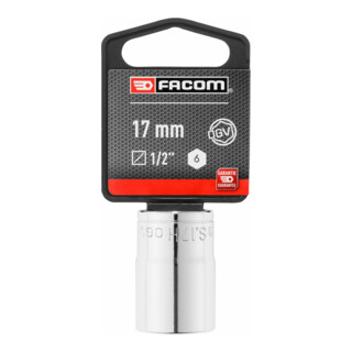 Facom Steeksleutel 1/2 inch 6-kant 17 mm, SB-verpakt