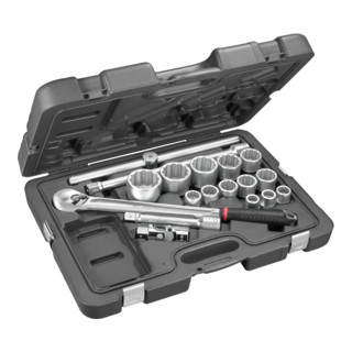 Facom Steeksleutel 3/4" 12-kant Set 18-dlg.