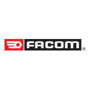Facom steeksleutel / Ratelringsteeksleutel omkeerbaar 15° schuin, breedte over de platte kanten: 12 mm