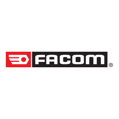 Facom steeksleutel / Ratelringsteeksleutel omkeerbaar 15° schuin, sleutelwijdte: 8 mm