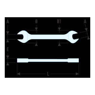 Facom steeksleutel "Serie 44