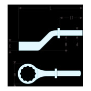 Facom Steeksleutel SLS 24 mm-3