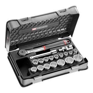 Facom Steeksleutelset 1/2 S.161B 19-dlg