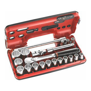 Facom Steeksleutelset 1/2Z D-Box, 21-dlg