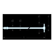 Facom T-Griff mit Kardangelenk 1/4" 385mm-3