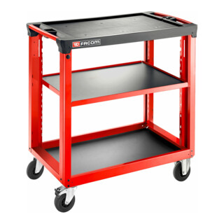 Facom Tavolino mobile 3 ripiani 4 mod ROLL.UC3SM4