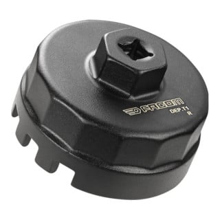 Facom Toyota Clé pour filtre à huile, 4 cylindres essence, moteurs diesel à alésage carré 12,7 mm (1/2"), hexagonal 28 mm