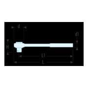 Facom Umschaltknarre 3/8" staubdicht-3