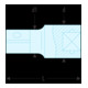 Facom Verlengstuk 1/2" 75 mm