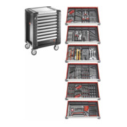 Facom Werkplaatswagen JET.8GM3 met 22 modules-1