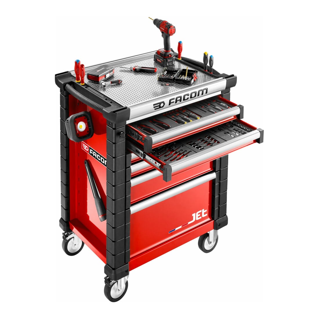 Facom Werkstattwagen 6 Schubfächer 3 Module JET.6M3A