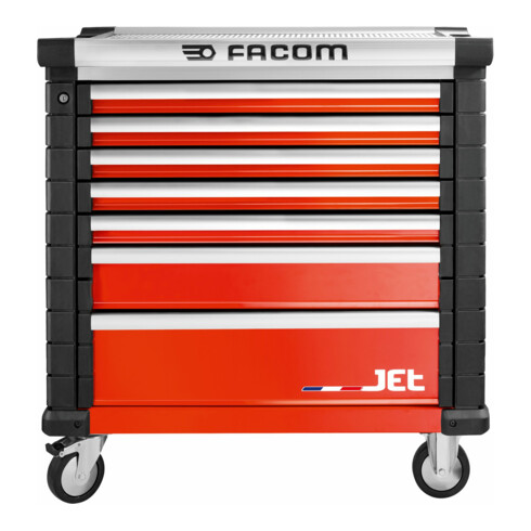 Facom Werkstattwagen 7 Schubfächer 4 Module JET.7M4A