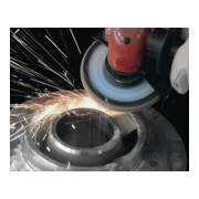 Fächerscheibe V2 POWER SiC D.125mm K.40 fl.Aluminium,Titan SIC LUKAS-5
