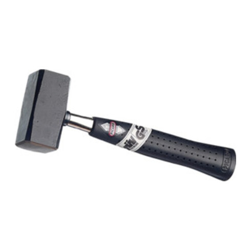 Fäustel DIN6475 1000g schwarz lack. schwarzer Spezialgriff PICARD