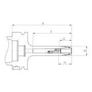 FAHRION Spannzangenfutter DIN69893A CP16M HSK-A 63-70-5