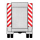 Fahrzeug-Warnmarkierung AW.1 141mm Pack d'application = 1 rouleau gauche-&-1