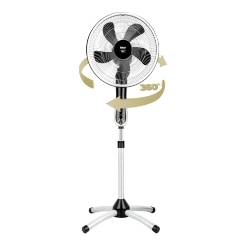 Fakir SDA Standventilator Prestige VC 360 Grad si/d-gr