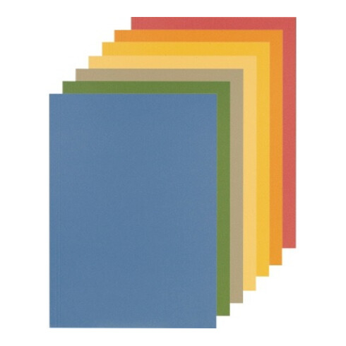 Falken Aktendeckel 80001167 23x31,8cm gefalzt Karton 250g gn