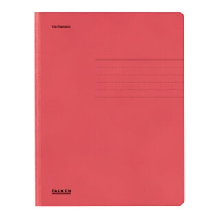 Falken Jurismappe 80001357 DIN A4 3 Klappen Karton rot