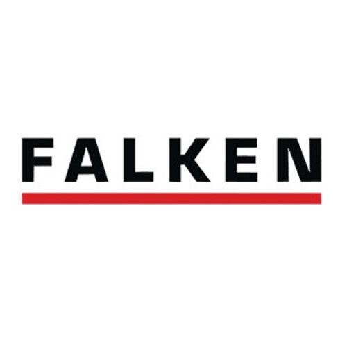 Falken Jurismappe 80001357 DIN A4 3 Klappen Karton rot