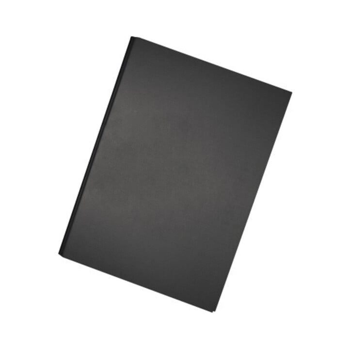 Falken Klemmbrettmappe 11288362 DIN A4 Hartpappe/Folie schwarz