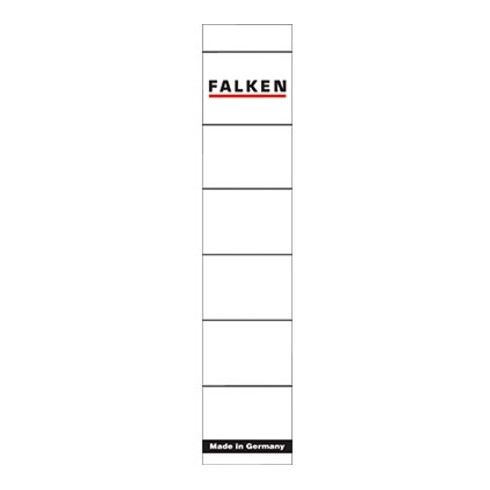 Falken Ordneretikett 80037765 schmal/kurz sk weiß 10 St./Pack.