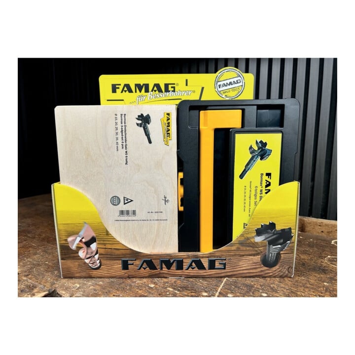 Famag Bormax WS Satz 6-teilig 3-schneidig Systainer