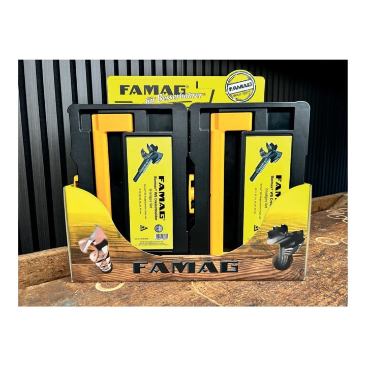 Famag Bormax WS Set 6 pièces 3 tranchants Systainer