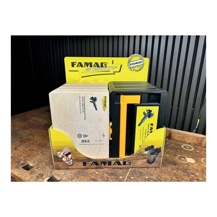 Famag Bormax WS Set 6 pièces 3 tranchants Systainer