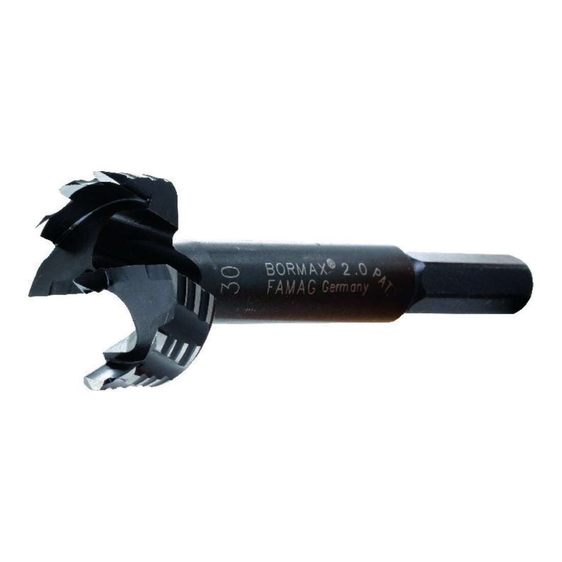 FAMAG Forstnerforet Bormax avec pointe de centrage 2 coupes 90 mm