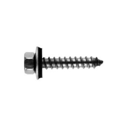 Fassadenbauschraube, 6KK, Typ A, EPDM-Dichtscheibe (16) L-9090 A2 mit 16er Scheibe