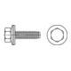 Fassadenschraube VG 6,3x32 Edelstahl A2 blank ASK-1