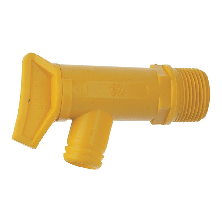 Fasshahn Ku.gelb 26,9 (¾Zoll)mm