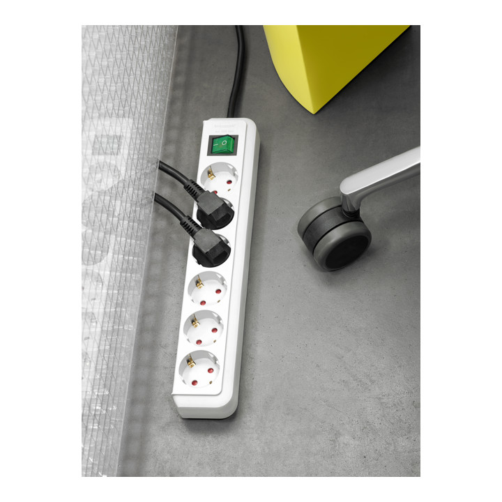 Fauteuil coupe-feu Eco-Line 4 contacts de protection / 4 prises Euro (s)