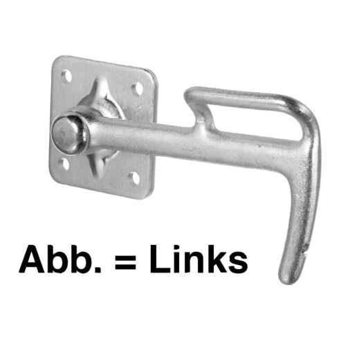 FBS, fermetures de boîte taille 0, gauche 3530, sans œillet, galvanisées