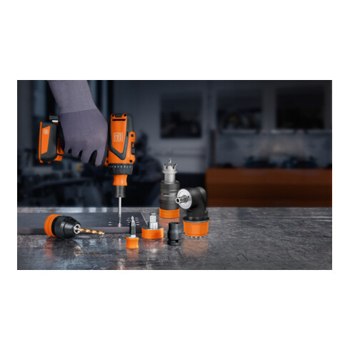 FEIN Accessoires pour visseuses à main Quick-In, Type : ANGLE