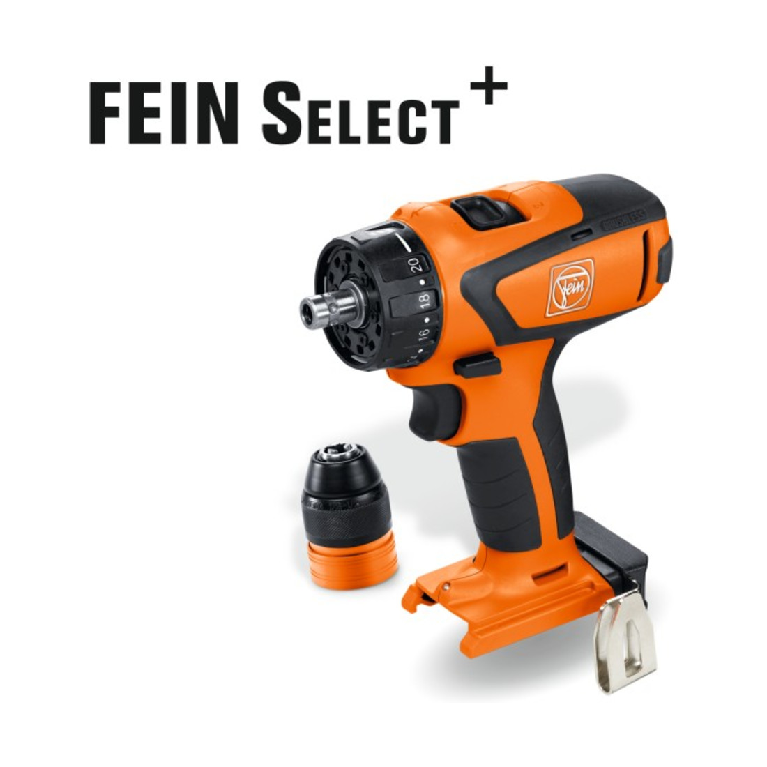 Fein Akku-Bohrschrauber ASCM 12 Q Select + Akku-Starter-Set (ALG 80 + 2x 12V 3,0Ah Akkus)