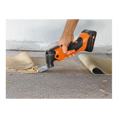 Fein Akku-Oszillierer - Akku MULTIMASTER AMM 500 PLUS 4 Ah in Nylon-Tasche mit Akku und Schnellladegerät