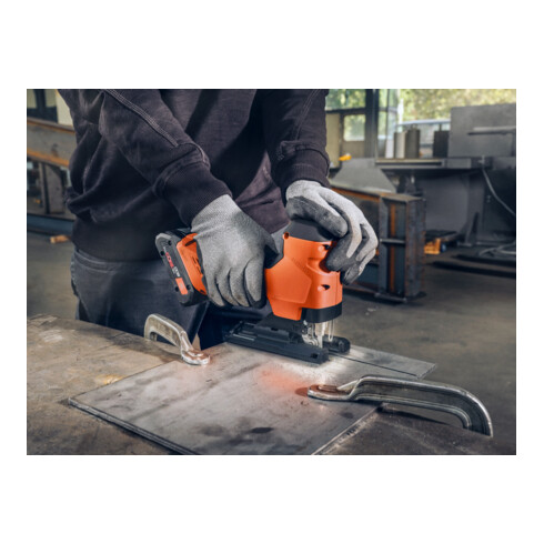 Fein Akku-Stichsäge für Metall und Holz 26 mm Hub F-IRON Jig 26 AS Set 2 x 4 Ah