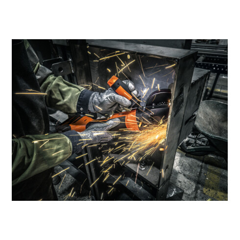 Fein Akku-Winkelschleifer PROTAGO Ø 125 mm CCG 18-125-12 PD-SEC Set 8Ah ProCORE