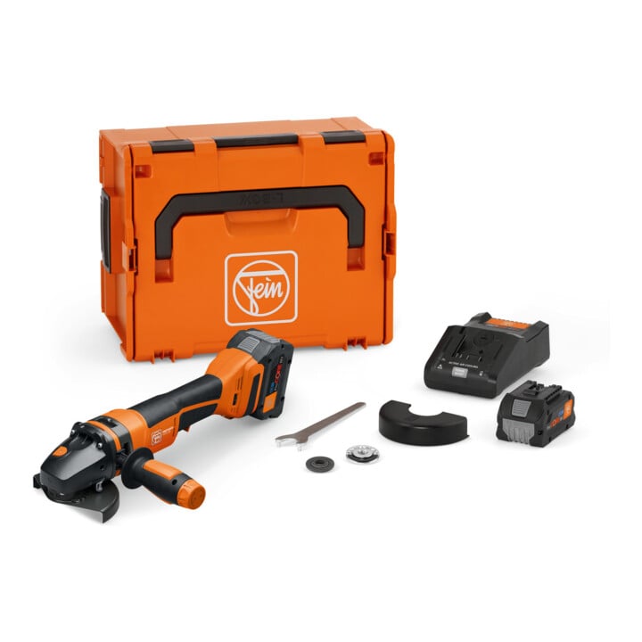 Fein Akku-Winkelschleifer PROTAGO Ø 115 mm CCG 18-115-12 PD-SEC AS Set ProCore