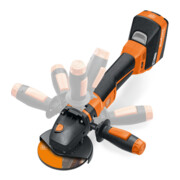Fein Akku-Winkelschleifer PROTAGO Ø 125 mm CCG 18-125 BLPD-SEC-2