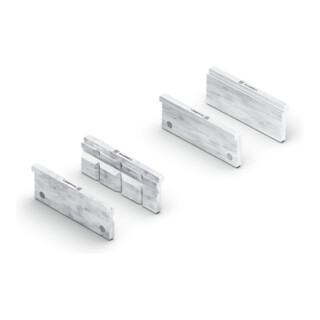 Fein Aluminium beschermklemmen set Prisma en Blank 150 mm