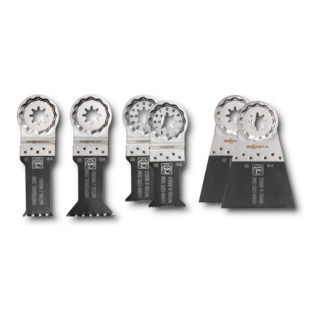 FEIN Assortiment de lames de scie E-Cut, 6 pièces SET