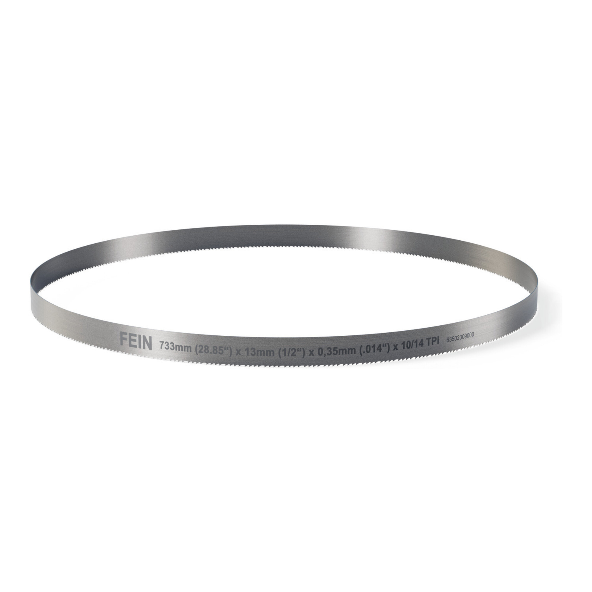 Fein Bandsägeblatt für Metall und Kunststoff BIM 733 T10 MS