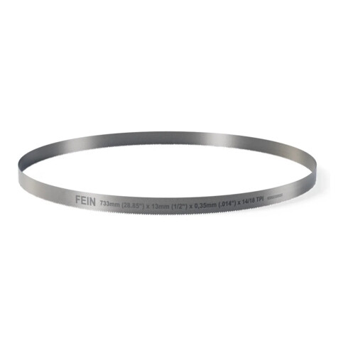 Fein Bandsägeblatt für Metall und Kunststoff BIM 733 T14 MS