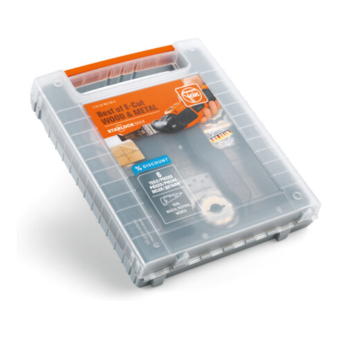 Fein Best of E-Cut StarlockMax BOIS& METAL, Porte-outil StarlockMax