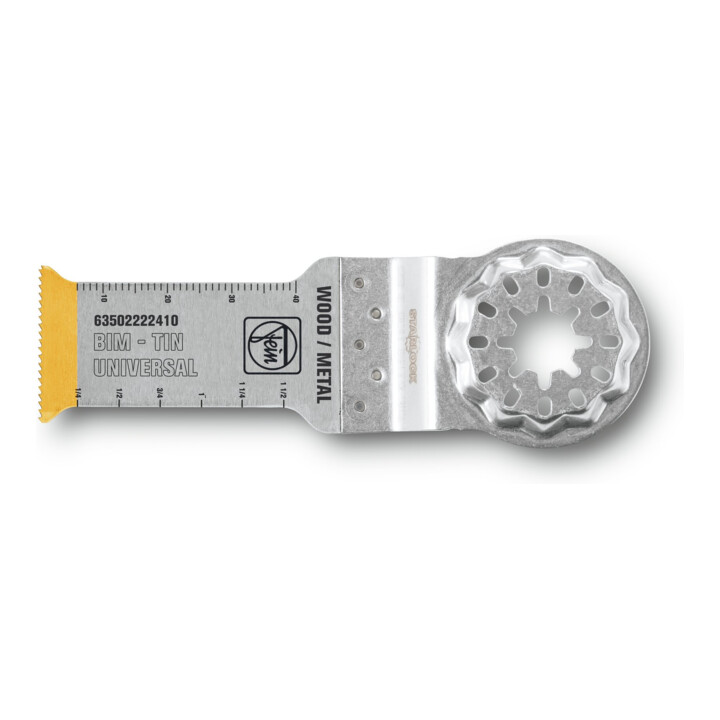 Fein Bi-metaal zaagblad E-Cut TiN-coating 55 x 28 mm