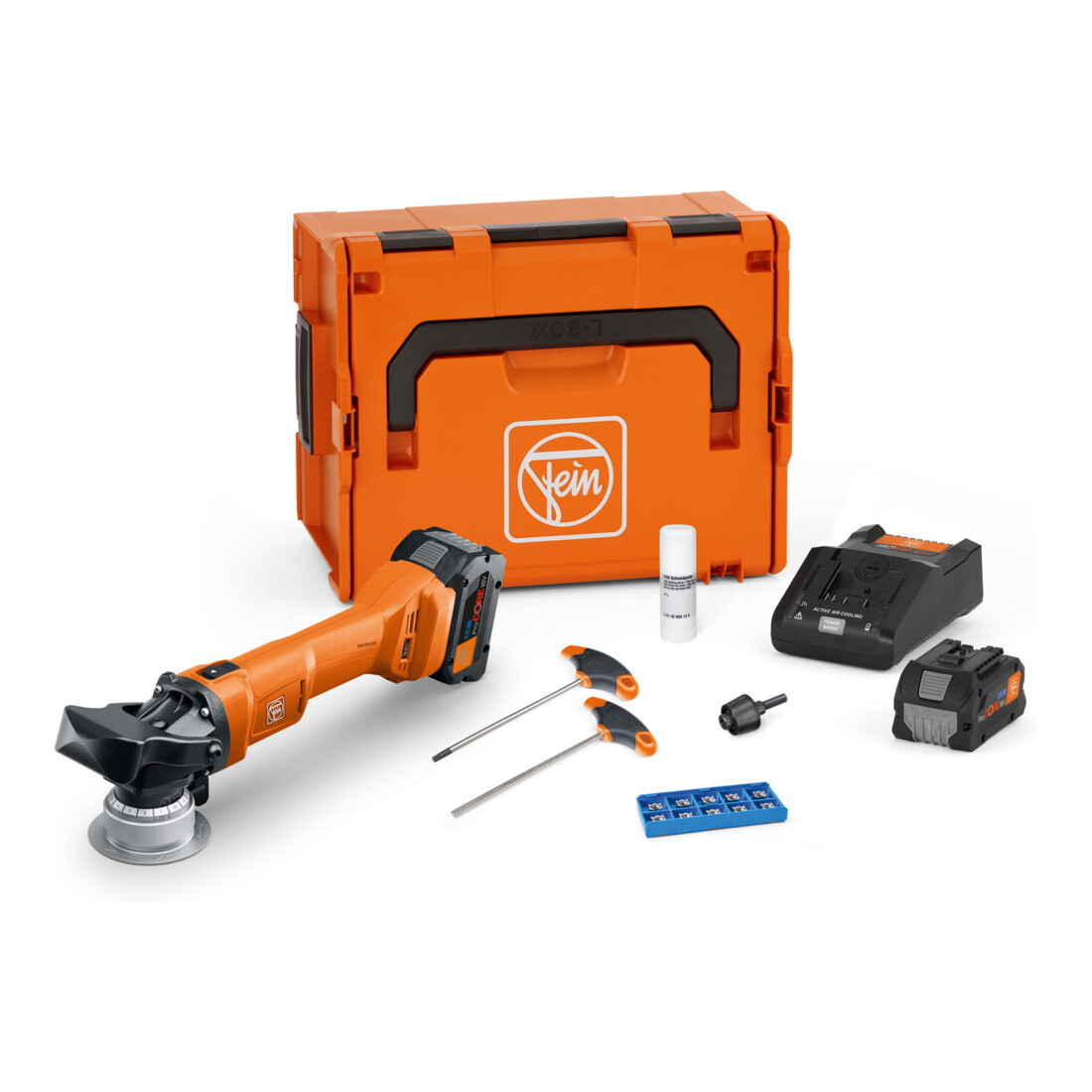 FEIN Chanfreineuse sans fil jusqu’à 5 mm avec set utilisateur AKFH 18-5 AS set d